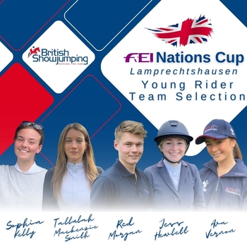 British Showjumping’s Youth Teams announced for Nations Cup in Lamprechtshausen, Austria British Showjumping’s Youth Teams announced for Nations Cup in Lamprechtshausen, Austria